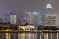 SINGAPORE, SINGAPORE - CIRCA SEPTEMBER 2015: Esplanade Ã¢â¬â Theatres on the Bay, Singapore